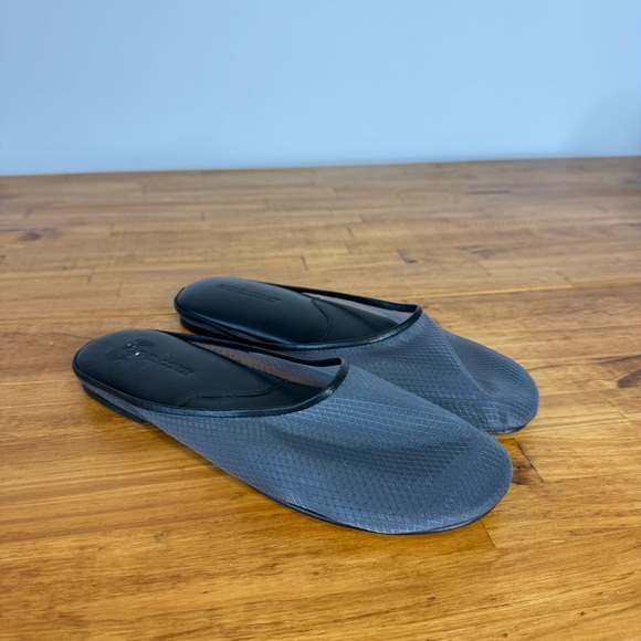 Rachel Comey Gray Bully Sheer Mesh Knit Slides Slip On Flats Size 8 - Picture 3 of 9